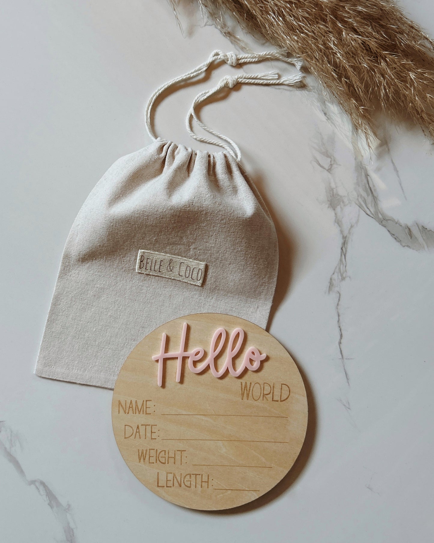 “Hello World” Plaque