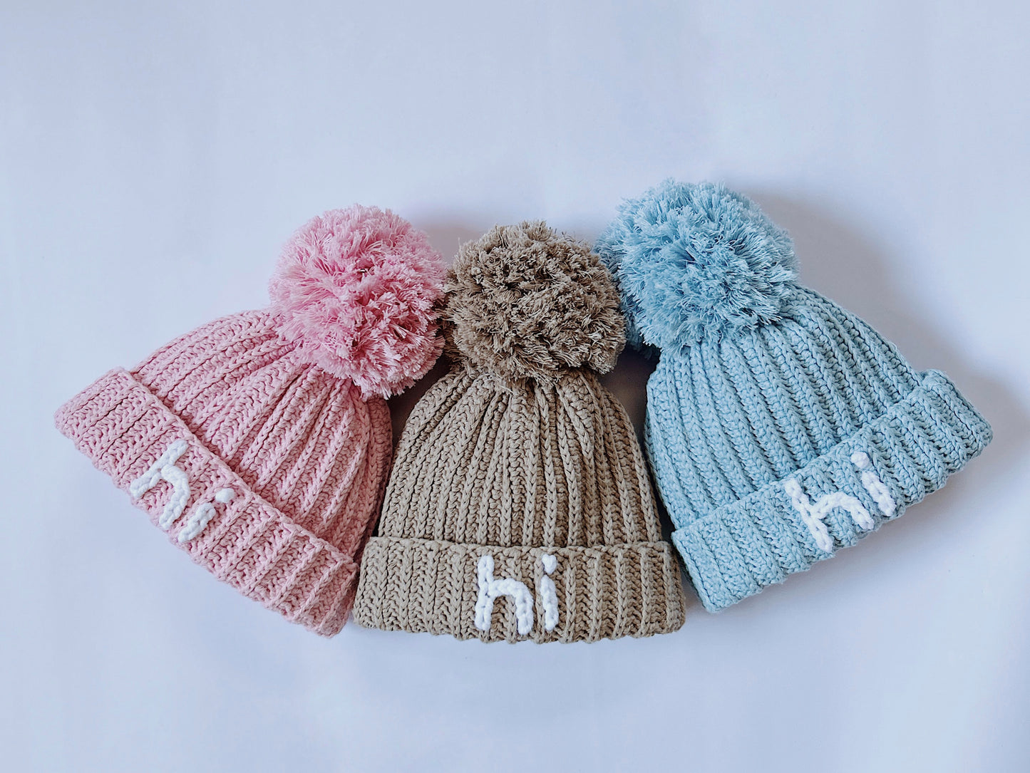 “hi” Beanies