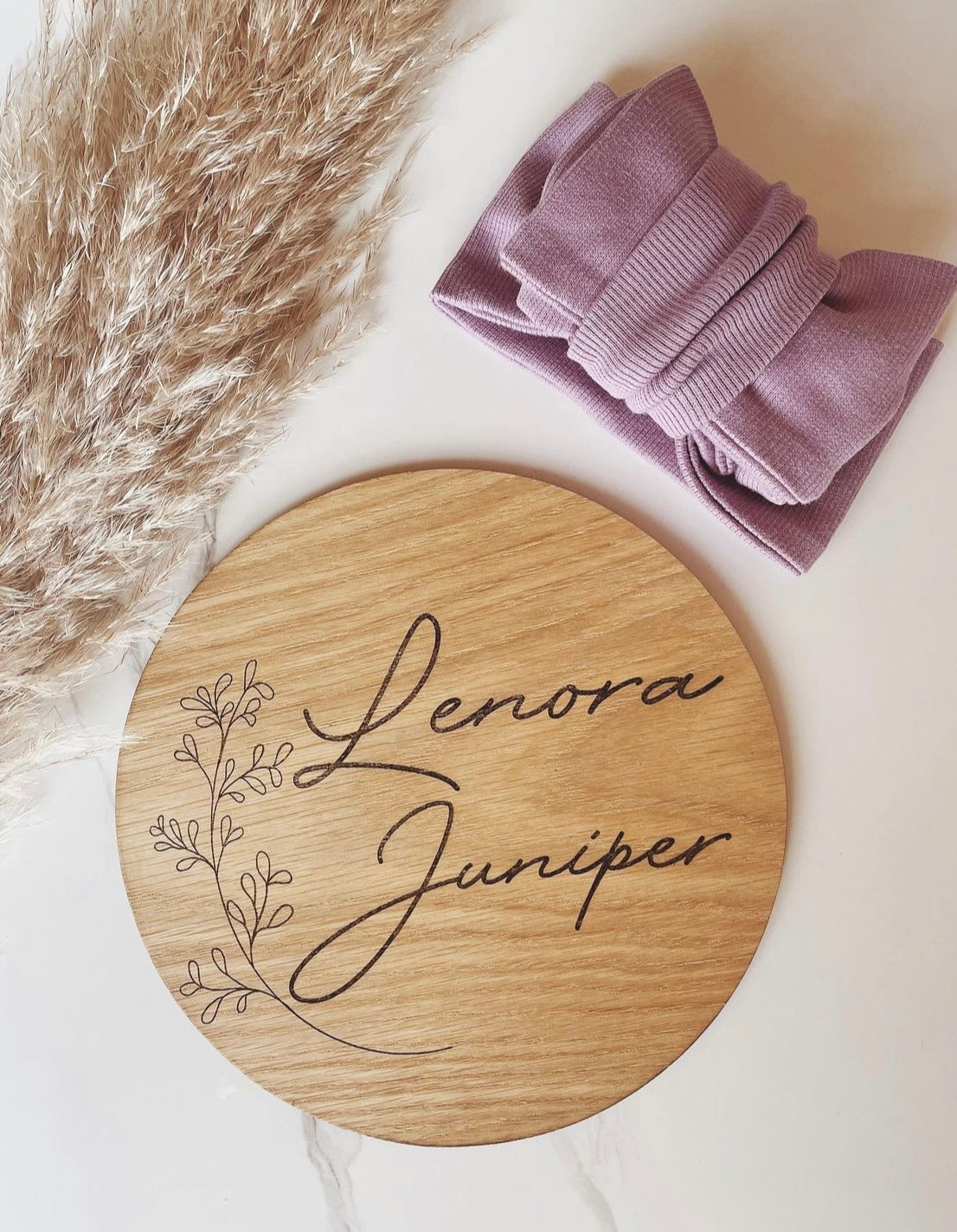 Name Announcement Plaque